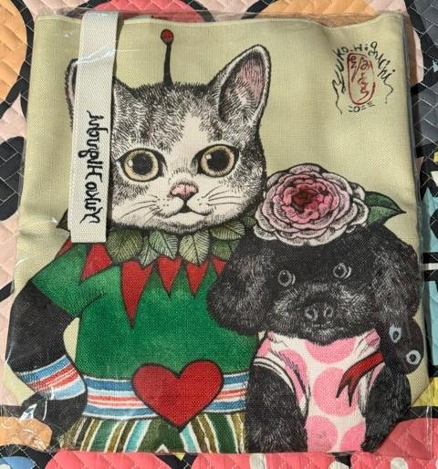 日本插畫家樋口裕子Higuchi Yuko 奇幻動物森林限定周邊(鱷魚/貓