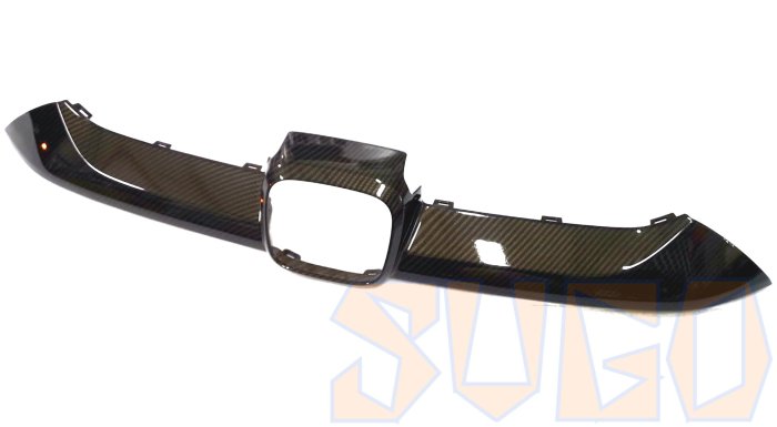 SUGO汽車精品 本田 HONDA CRV 5代 專用原廠黑碳卡夢水轉印 水箱護罩"交換件"