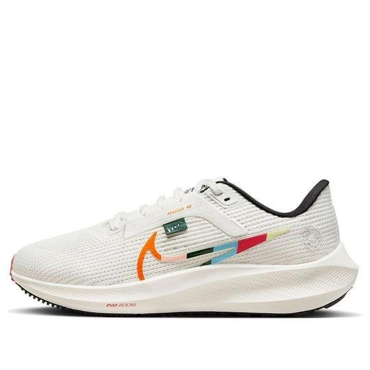 南🔥2024 3月NIKE AIR ZOOM PEGASUS 40 慢跑透氣緩震女款白彩FN8919