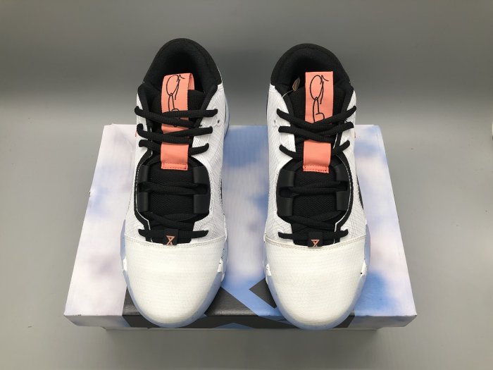 輕質柔軟舒適腳感NIKE PG 6 EP FLUORO XDR 白黑橘DH8447-100