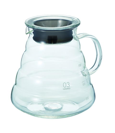 HARIO V60耐熱微波雲朵咖啡壺XGS-80TB【2-6人份/800ml】