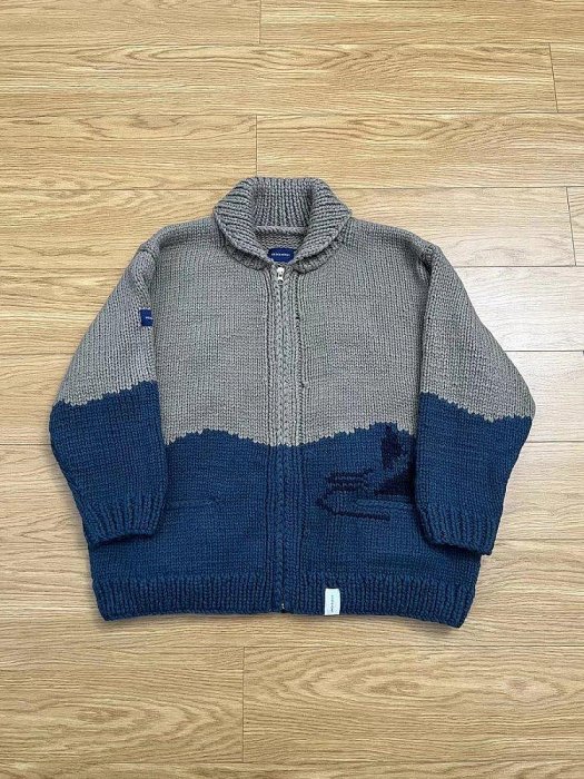 22AW ディセンダント SPYHOP COWICHAN SWEATER DESCENDANT(ディセンダ 