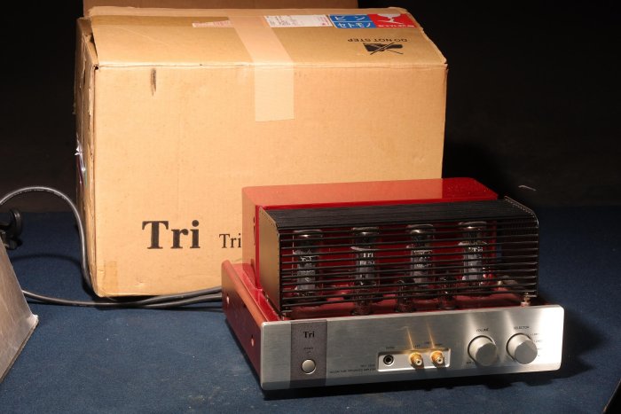 10/1結標日本TRIODE TRV-35SE EL34真空管綜合擴大機附原箱AEI0896