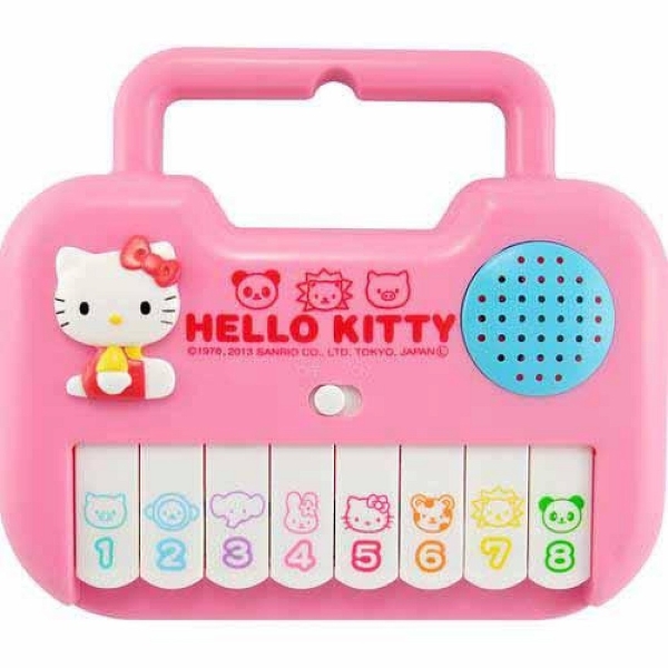 【震撼精品百貨】凱蒂貓 Hello Kitty~三麗鷗 KITTY 音樂玩具(手提鋼琴)#00376