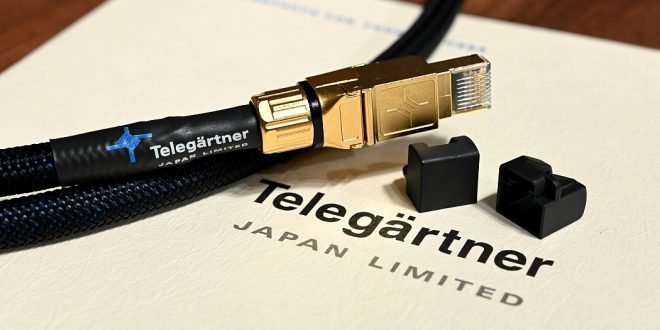 南港-傑威爾音響》Telegartner MFP8 IE Gold AUDIO Lan Cable發燒網