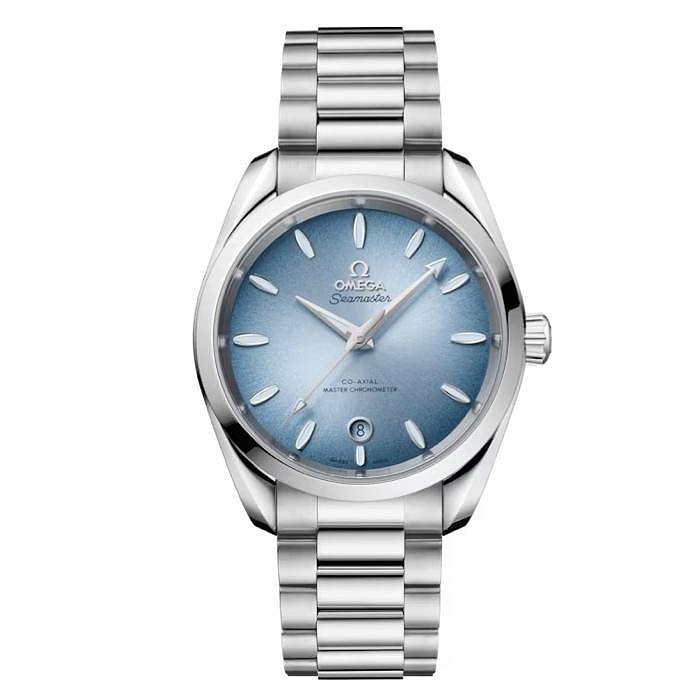 【玩錶交流】全新品 OMEGA Seamaster Aqua Terra Summer Blue 夏日藍色面盤 海馬 38mm 22010382003004