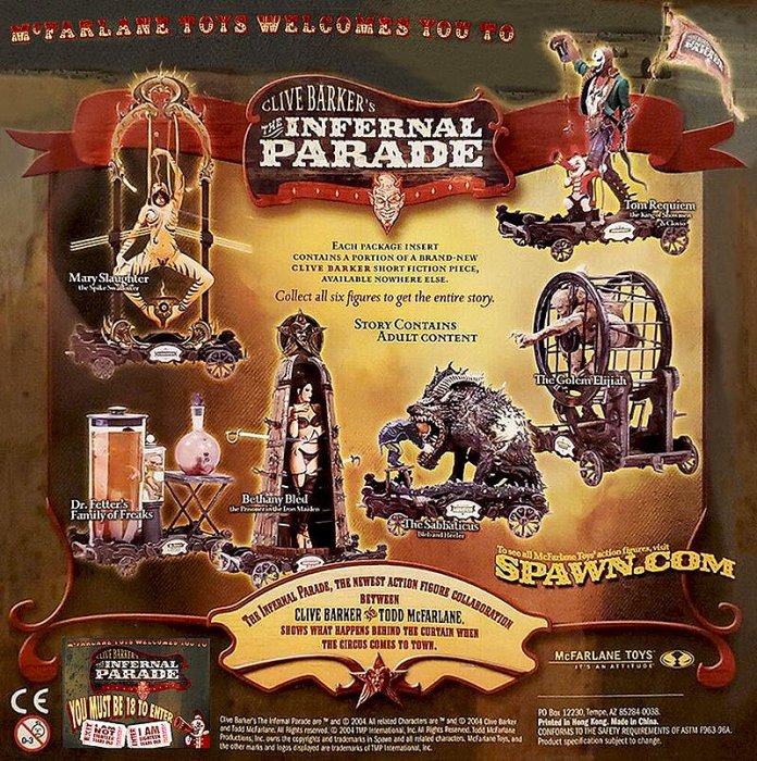 マクファーレン インファーナルパレード 全6種 INFERNAL PARADE マクファーレン インファーナル・パレード 「ゴーレム・エリア