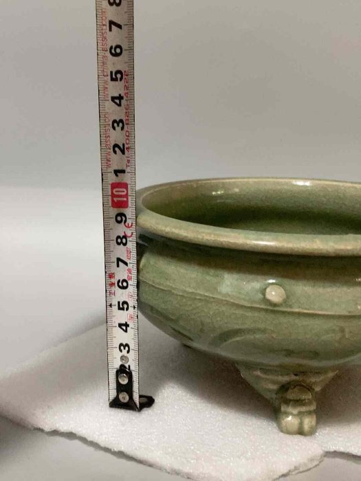 龍泉窯香爐三足香爐| Yahoo拍賣