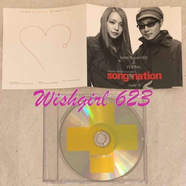 Namie Amuro 安室奈美惠『Song+Nation~Lovin' It』日版單曲CD (絕版