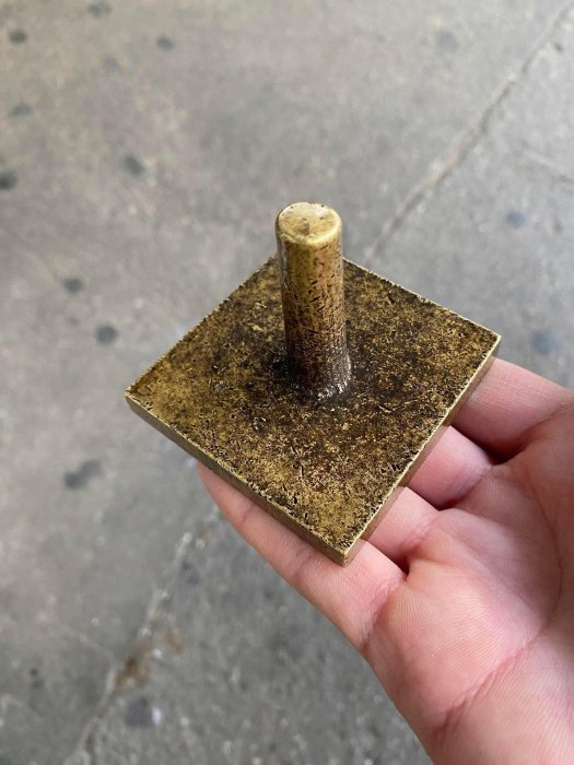 道教圓鈕純銅印章·青玄左府太乙救苦回骸起死之印銅器擺件【福和二手