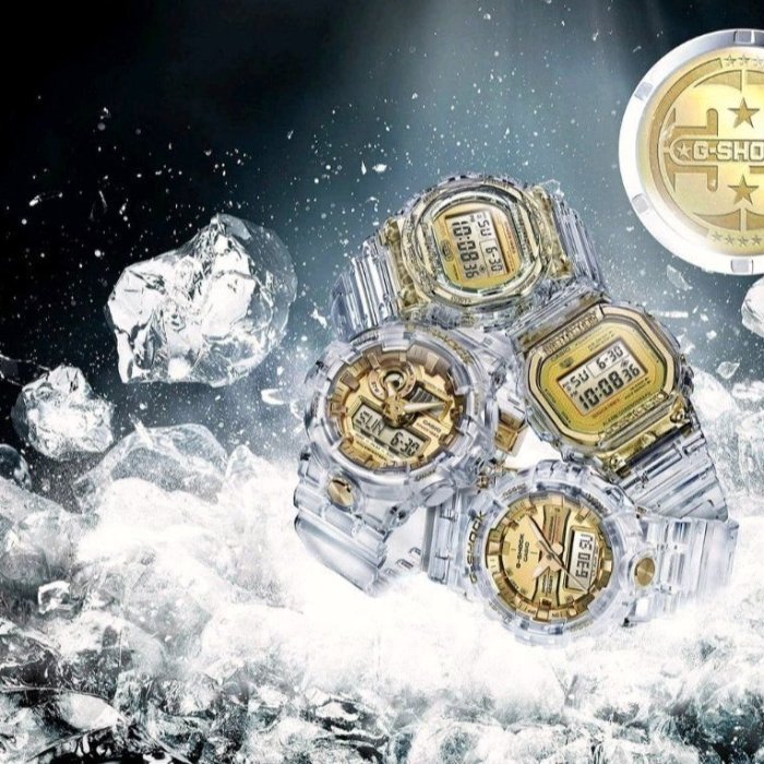 CASIO G-SHOCK 35週年35th 手錶紀念錶GLACIER GOLD DW-5735E-7ADR