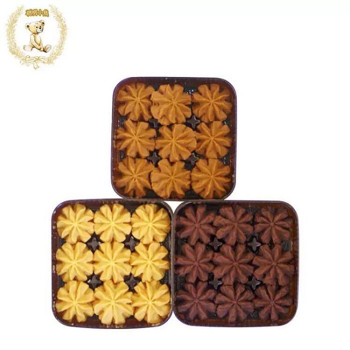 ＊日式雜貨館＊ 香港限定 珍妮曲奇小熊餅乾 jenny bakery香港必買伴手禮 2026最新包裝 金光閃閃系列 小熊餅乾