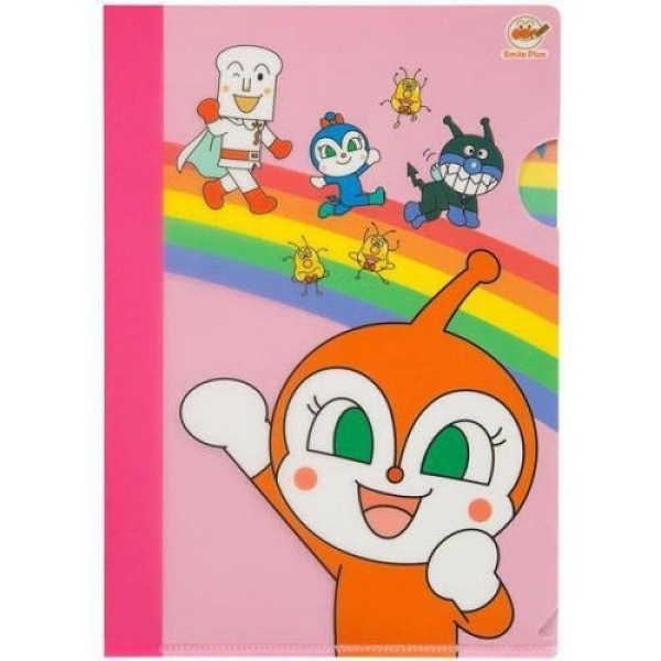 【震撼精品百貨】麵包超人 Anpanman麵包超人~ANPANMAN A5資料夾(紅精靈/彩虹) 日本製