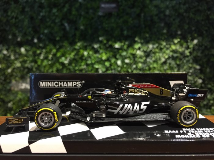 Rich Energy Haas F1 Grosjean – Monaco 2019 – Minichamps 1/43