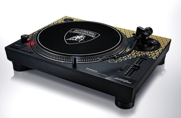 ㊑DEMO影音超特店㍿日本Technics SL1200M7B Technics & Lamborghini限量生產 二聲道 LP 黑膠 唱盤