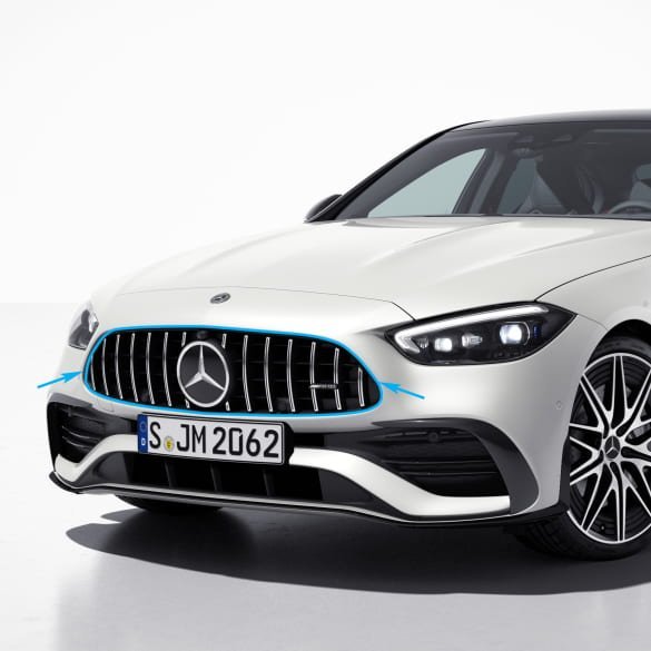 【歐德精品】賓士原廠 BENZ W206 S206 AMG水箱護罩 GTR式樣 直瀑式 直立式 C200 C300