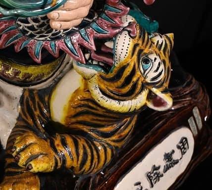 啟秀齋】委託代售龍鳳祥交趾陶名師呂勝南周處除三害限自取物品