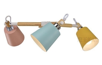 【燈王的店】柏拉圖 北歐風 馬卡龍系列 半吸頂燈 3 燈 餐廳燈 客廳燈 房間燈 9851-3