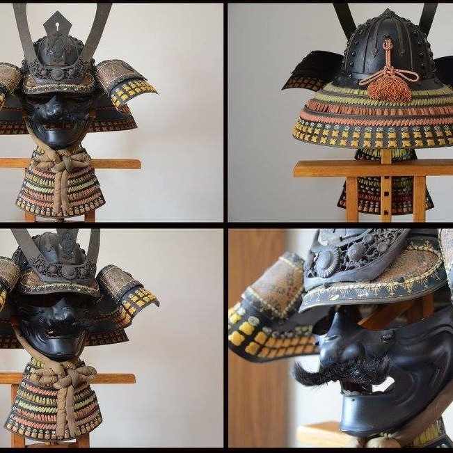 時代 佩楯 鎧 甲冑 防具 骨董 古美術 G77(甲冑（兜、鎧）)｜売買された