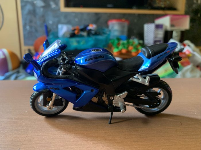 模型 二手Kawasaki Ninja ZX-10R模型車(1:18) | Yahoo拍賣
