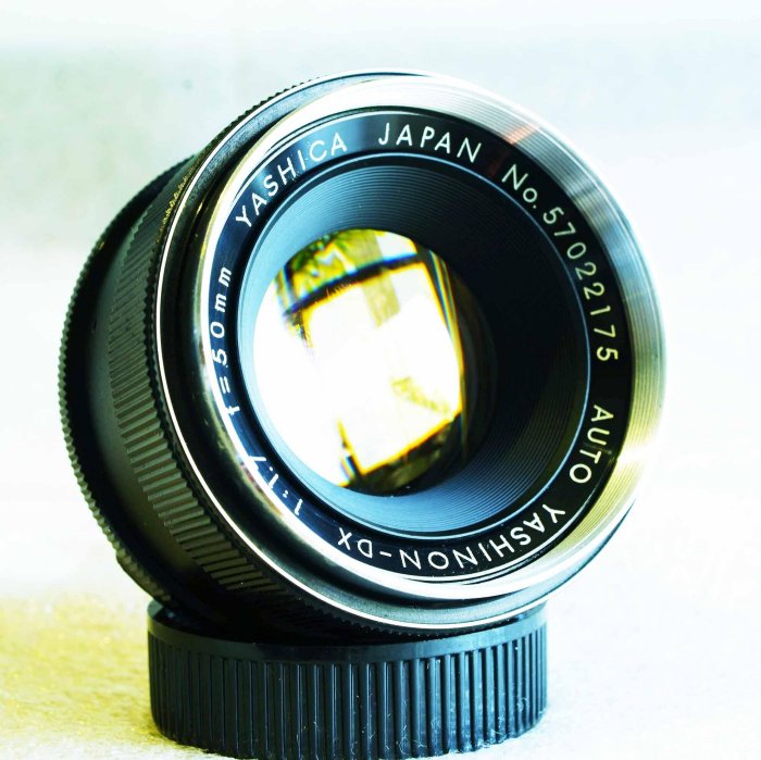 悠悠山河】收藏級富岡頭Yashica auto Yashinon-DX 50mm F1.7 M42 無刮