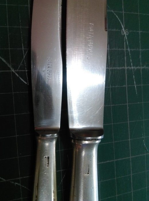 純銀　純銀製刀 約30cm 白銀銀三鋼霞出刃- 附刀鞘– SAKAI ICHIMONJI MITSUHIDE