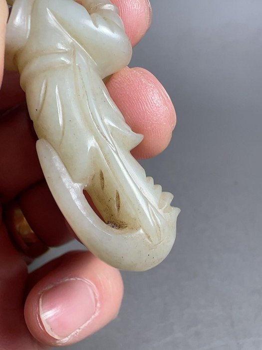 宋遼和闐玉童子，包漿厚重油潤，高5.6cm，重17.2g，嚴選推薦。收藏級