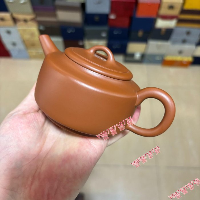 「L290」長期保管品 漢詩彫 在銘有 見事珍品 紫砂 急須 李娟紫砂壺早期作品極品原礦老朱泥手工制作容量210cc#紫砂茶茶器紫砂