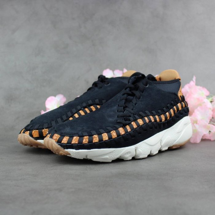 Nike Air Footscape Woven Chukka 446337-002 黑棕蛇紋- FindPrice 價格網