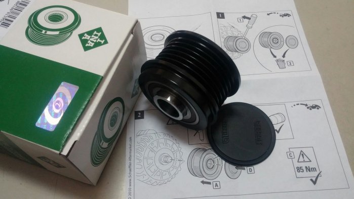 發電機單向軸承皮帶盤 FOCUS 2.0柴油 07-11