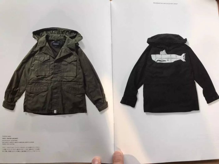 DESCENDANT 17AW 1943/SATIN JACKET 黒 3 L 希望商店】DESCENDANT 1943 SATIN JACKET 17AW 經典可拆連帽鯨魚夾克