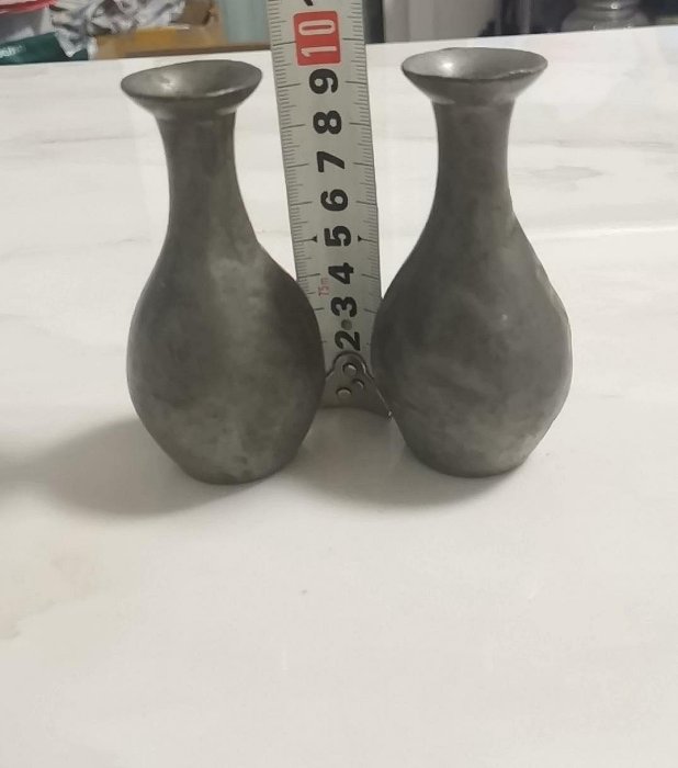 嚴選日本明治早期錫制酒器，重量159g古董級別，錫斑美輪美奐適合收藏