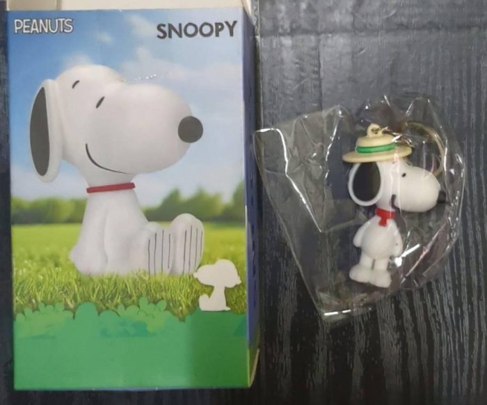 吊飾-戴帽Snoopy鑰匙圈(新的未使用)[S.C]