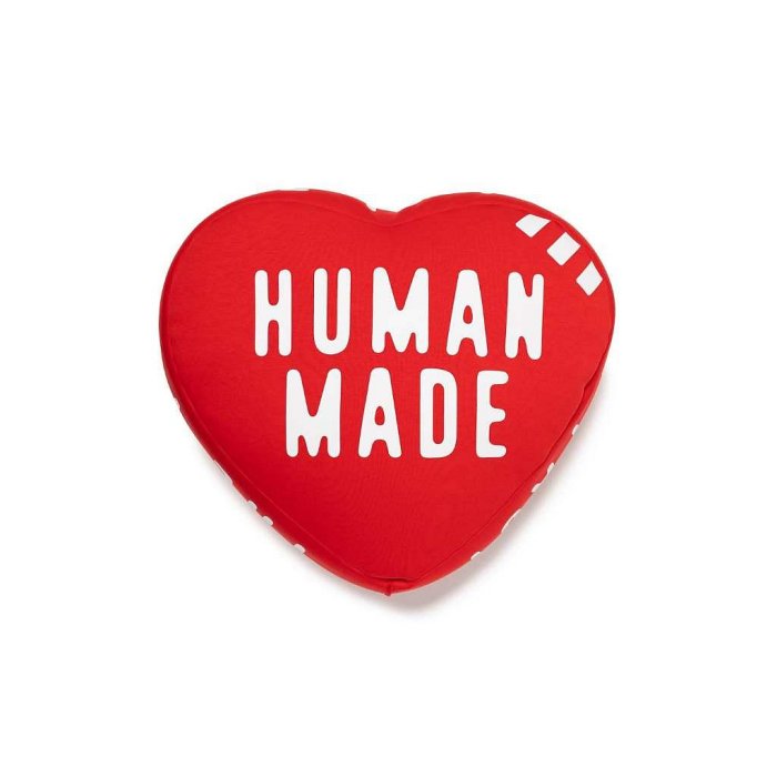 日貨代購CITY】2024SS HUMAN MADE HEART BEADS CUSHION 愛心抱枕現貨