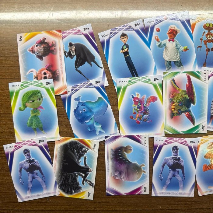 Topps 迪士尼 皮克斯 普卡21張