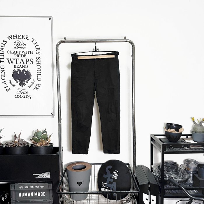 希望商店】 VISVIM HIGH WATER SLACKS COTTON PAPER 九分休閒西褲工作
