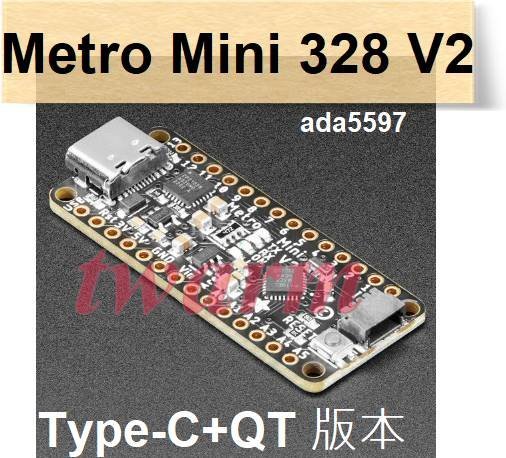 Adafruit Metro Mini 328 V2 - Arduino - Compatibile - 5V 16MHz - it