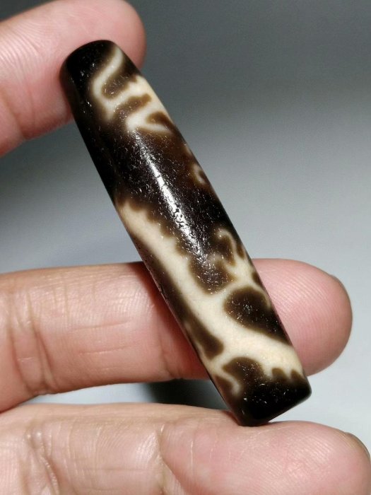 五爪金龍天珠，到鼎的天珠，這樣稀少五爪龍天珠實在少見，（線體分明很