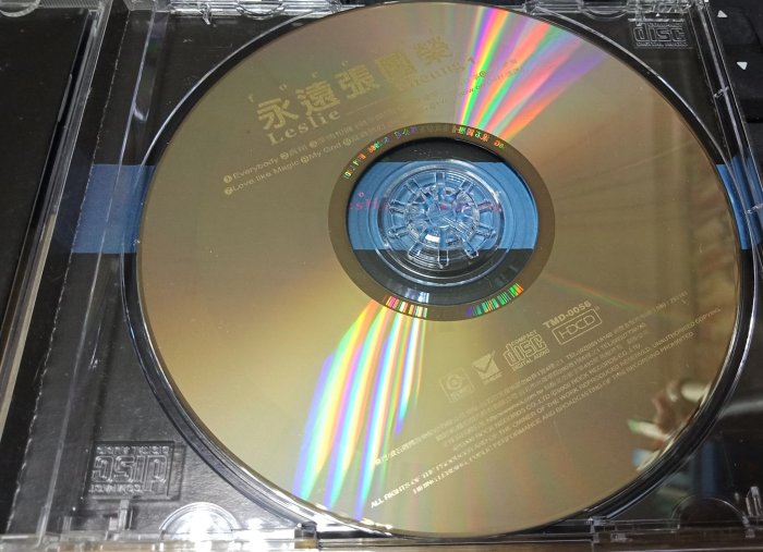 二手】張國榮哥哥Leslie Cheung 永遠張國榮雙CD 正版8成新20首經典歌曲