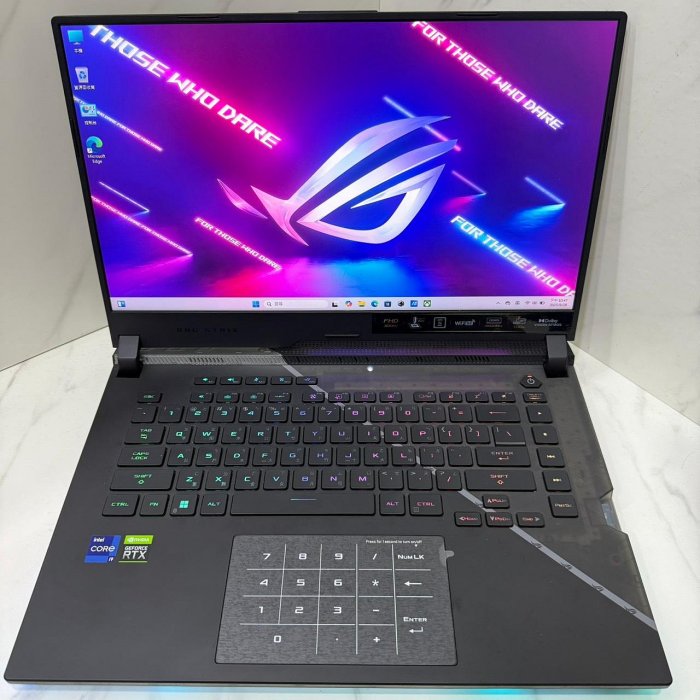 台南【詠悅數位3C】二手 電競筆電 ASUS G533ZW 獨顯i9-12/32G/1TB/3070Ti #3286