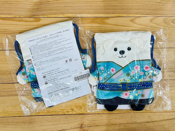 現貨YUZU 羽生結弦X ANA 全日空日航天與地比賽/練習服小熊娃娃吊飾