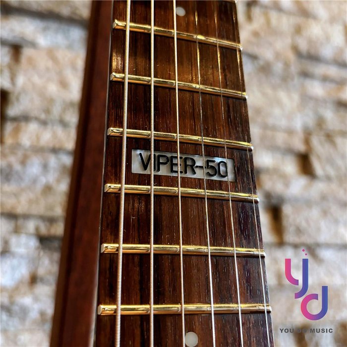 分期免運贈千元配件+終身保固日本ESP Ltd Viper 50 電吉他紅色SG型雙線