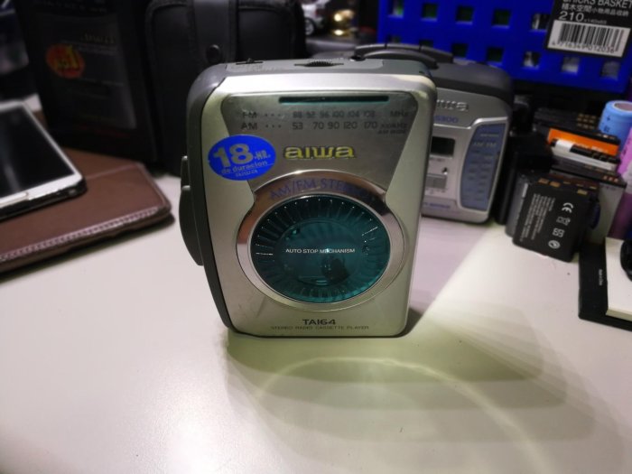 拾荒者 古早 愛華 aiwa HS-TA164 卡帶 收音機 隨身聽