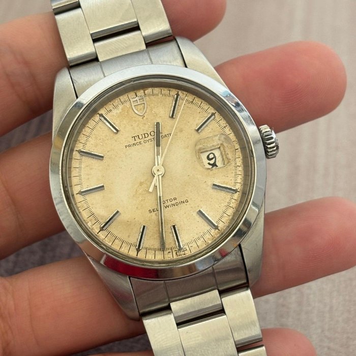 錶現不凡～Tudor/帝舵9080/0，大錶徑，Rolex 勞力士底殼/錶冠