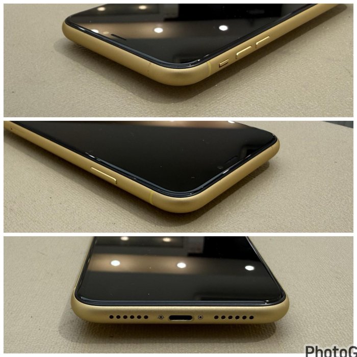 iPhone XR 128G 二手機 黃色 刷卡分期【米米瑞隆】高雄實體 可出租 R8971 中古機