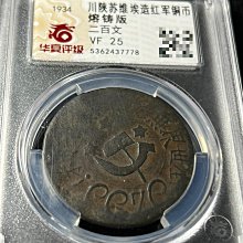 嚴選1933年川陜蘇維埃200文紅軍幣，蘇區原製，狀態如新，適合收藏