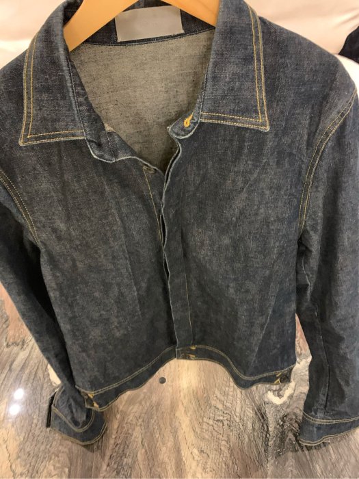 Dior homme 02ss 深藍色牛仔外套 （法國製）