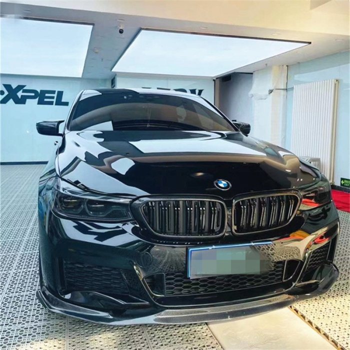 適用于G32寶馬6系GT改裝小包圍碳纖維前下巴前鏟側裙後下巴后擾流尾翼--請詢價