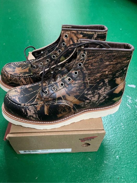 Mini精品Red Wing Mossy Oak 8884 迷彩絕版正品免