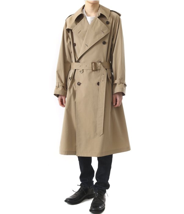 完売！AURALEE FINX BIG TRENCH COAT AURALEE -Finx Polyester Big Trench Coat- | twelve blog